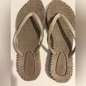 Ilse Jacobsen Beige Flip Flops